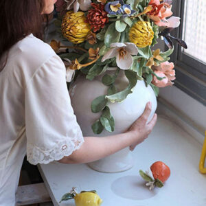 Taller de Escultura Floral en Porcelana · Sophie Aguilera · Almería