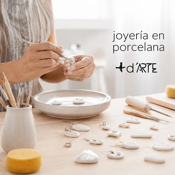 joyeri en porcelana Taller joyería en porcelana